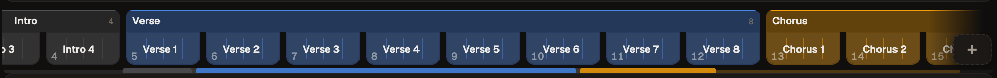The whole song in one line under the bars: dim where you are not, lit where you are.